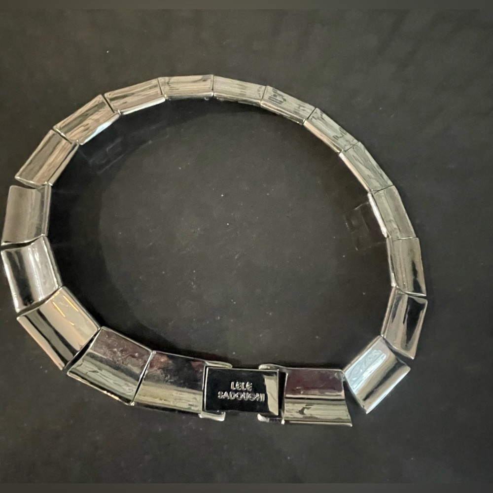 LELE SADOUGHI SLIVER CHOKER NECKLACE